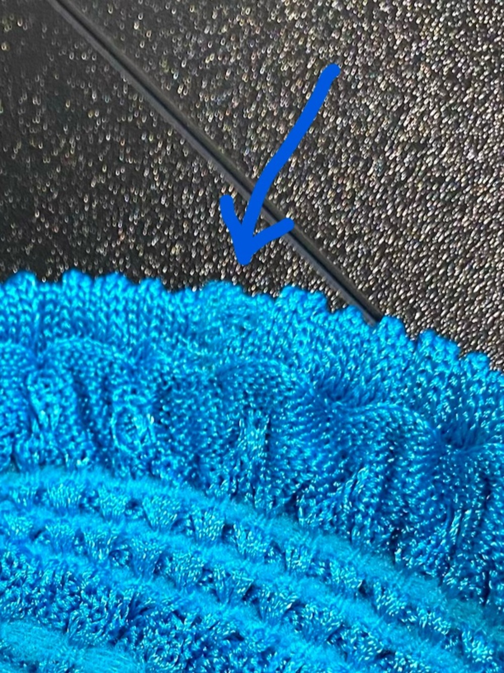 bebe Blue Crochet Halter or Strapless Tiered Dress - Picture 7 of 7